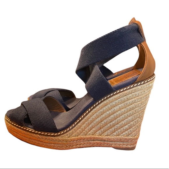 TORY BURCH Adonis Espadrille Wedge - Picture 2 of 16